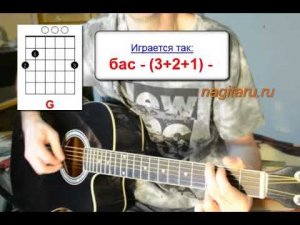 Чиж - На поле танки грохотали. Аккорды в Am и Em. Разбор боя на гитаре