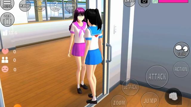 Устранения медсестры в SAKURA School Simulator
