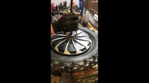 Разбор мотор-колеса от Монстра, электроскутера.