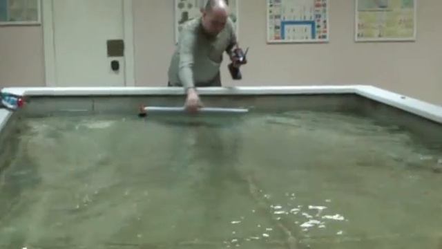 outboard motor mono rc boat - first test смотреть онлайн