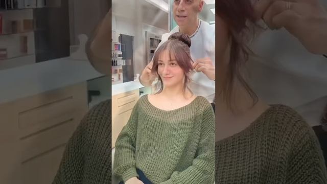 Самая модная челка 2025!👍 смотреть онлайн