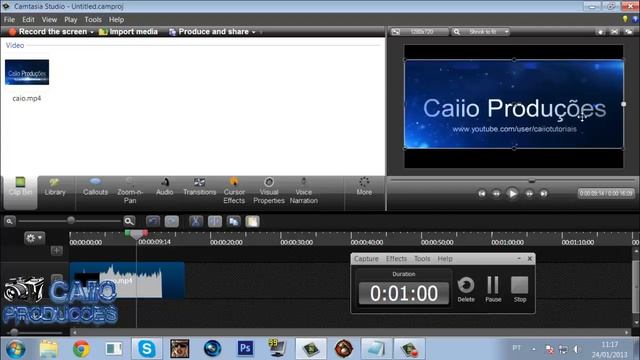 #Como tirar a Borda preta de um video ( CAMTASIA ) смотреть онлайн