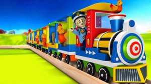 Мультики для детей про поезда, Экскурсия По зоопарку, Мультики для малышей онлайн