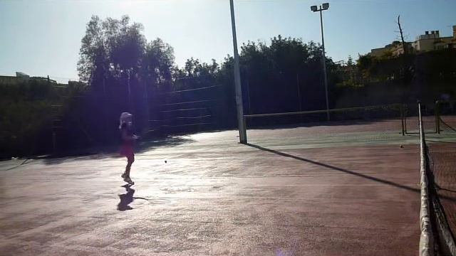 Masha Tennis Training Video смотреть онлайн