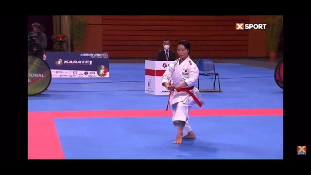 Karate 1 Lisbon 2021 Female Kata Final Ono Hikaru (JPN) vs Lau Mo Sheung Grace Lau (HKG) смотреть онлайн