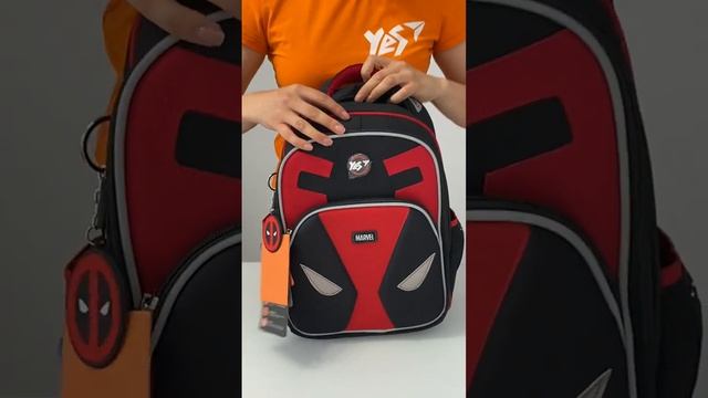 Рюкзак ортопедичний YES S-40 Marvel Deadpool 38x30x17 см 18 л чорний (553843) смотреть онлайн