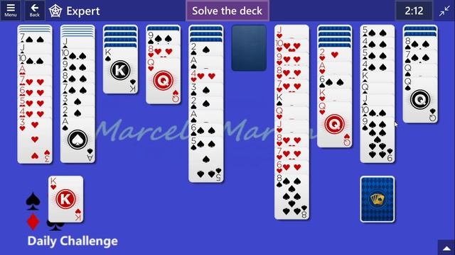 Microsoft Solitaire Collection | Spider - Expert | June 9, 2021 | Daily Challenges смотреть онлайн