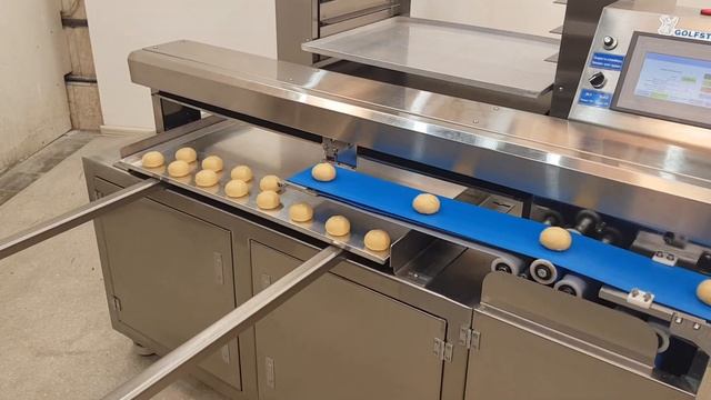 Отсадка Пряника с начинкой 600х800 противень Экструзионно-отсадочная машина, с укладкой на противен смотреть онлайн