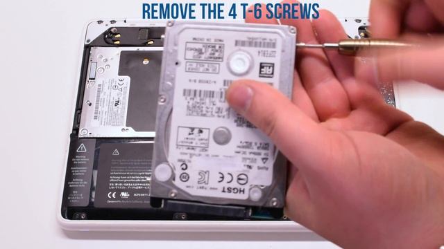 2009 White Macbook A1342 Hard Disk Drive Replacement смотреть онлайн