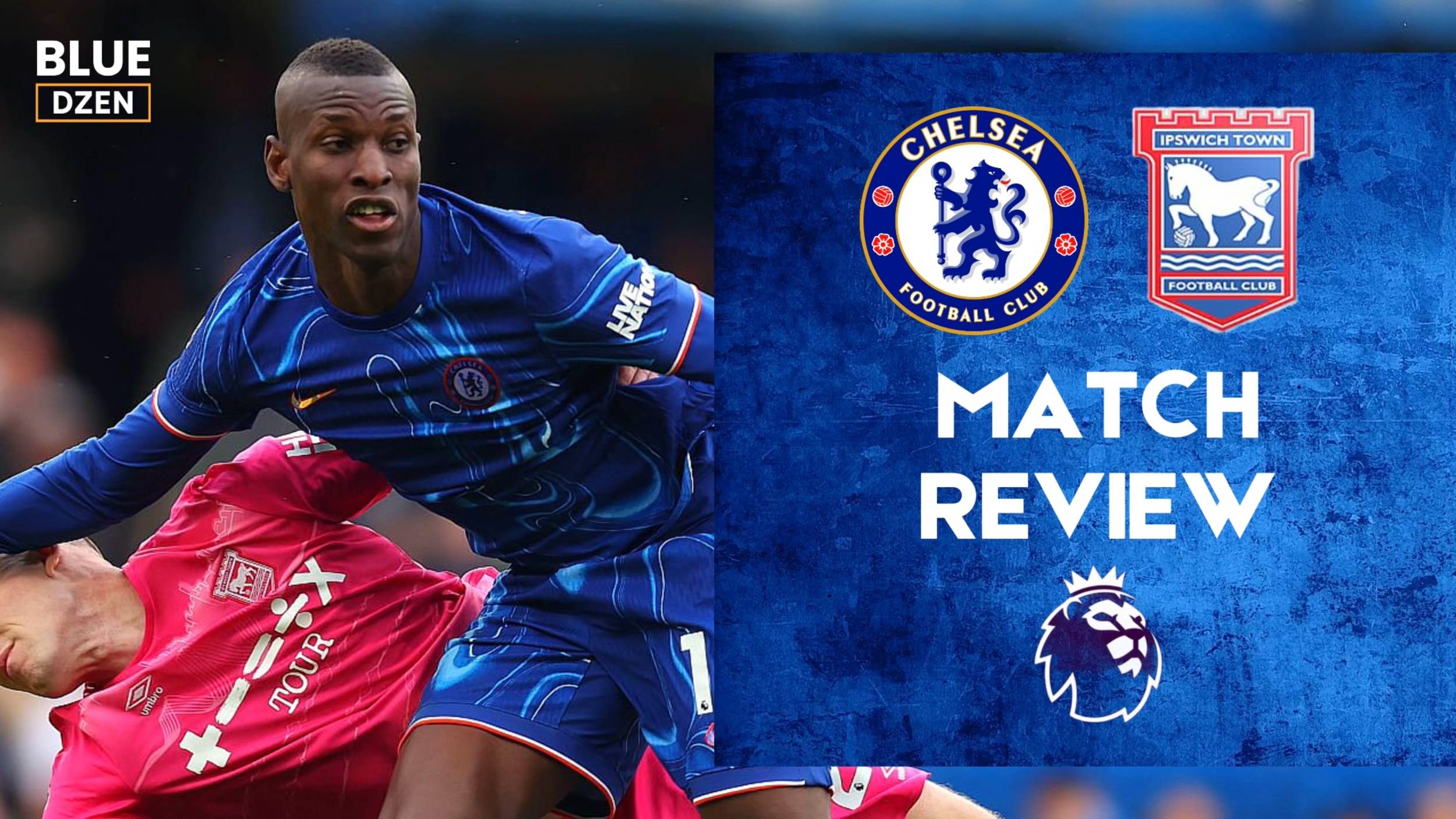 Премьер-Лига. Челси — Ипсвич Таун. Обзор матча | Синий Дзен смотреть онлайн