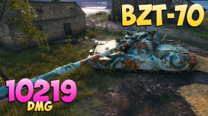 BZT-70 - 5 Фрагов 10.2K Урона - Один против толпы! - Мир Танков