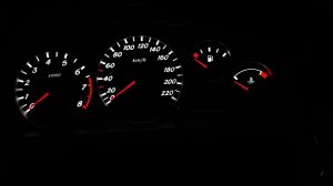 Пересвет приборной панели Nissan Almera
✔Стрелки красный
✔Шкалы белый
✔Инверсия
✔Плавный розжиг