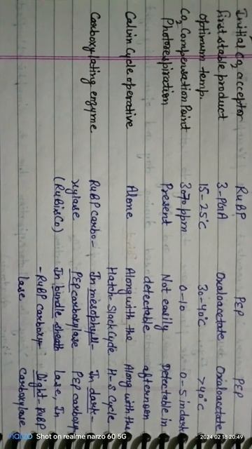 Difference between C3,C4 and CAM plants#notes#life science смотреть онлайн