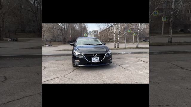Mazda Axela чёрная 2014г