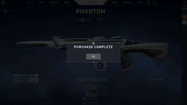 My First Valorant Gun Skin | ION PHANTOM | #6AMEzY смотреть онлайн