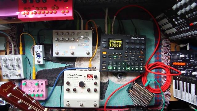Elektron digitakt JAM with kalimba,microcosm,LSD1820,meris hedra 6/2/22 PM 13:00 dawless ambient смотреть онлайн