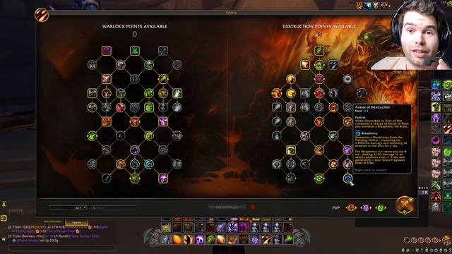 INFINITE Chaos Bolt Build Destruction Warlock Battleground 10.0.5 Dragonflight World of Warcraft Pv смотреть онлайн