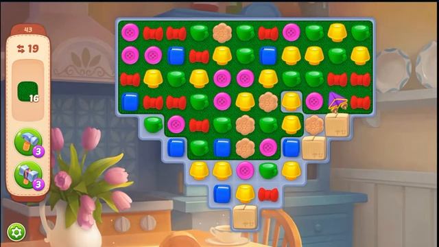 🌸Мобильные игры 🌸Прохождение уровней ⭐Homescapes 43 уровень⭐ смотреть онлайн