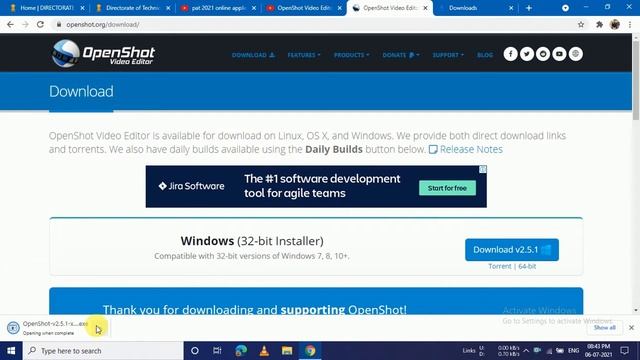 How To Download and Install Openshot video Edditor on Windows 10/8/7|| Tecno Gyan смотреть онлайн