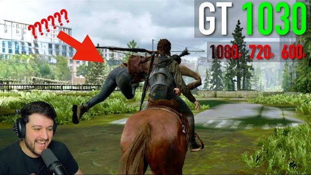 GT 1030 - The Last Of Frames Part II - I BROKE THE GAME! смотреть онлайн