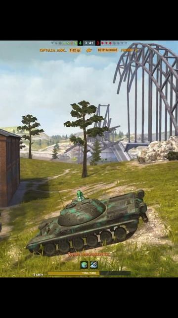 T22 CР | 7300+ Колобанов | Танковый пушкин #wotblitz #shorts смотреть онлайн