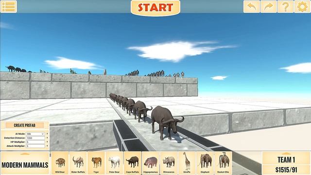 10 Teams of Dinosaurs, Mammals, Kingkongs driven away by Wind Turbines and Monsters - ARBS смотреть онлайн