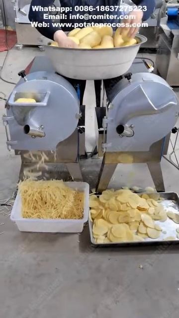 Многофункциональная машина для резки картофельных чипсов смотреть онлайн
