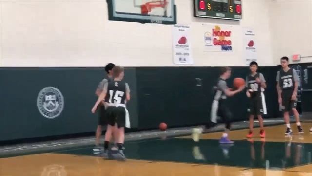 6th grade Point Guard Hudson Heinemann. Cardigan Mountain School highlights. смотреть онлайн