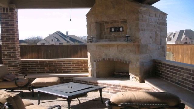How To Build A Covered Patio With Fireplace смотреть онлайн