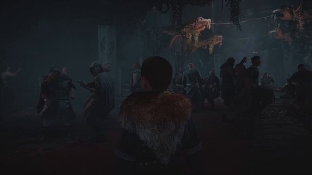 ⁴ᴷ⁶⁰ Assassin's Creed: Valhalla - Music & Ambience - Hall (Party, People, Talking) смотреть онлайн