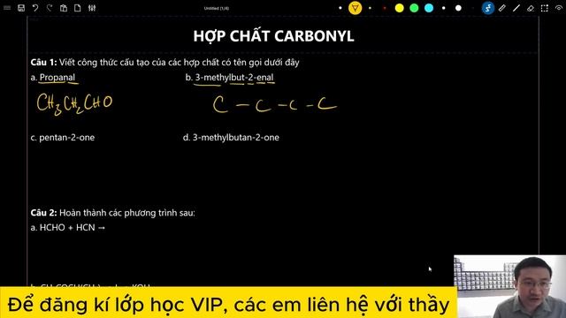 [HÓA 11] HỢP CHẤT CARBONYL - Sách Cánh Diều, Chân Trời Sáng Tạo, Kết Nối Tri Thức смотреть онлайн