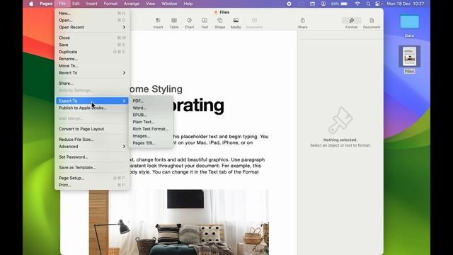 Convert Pages to PDF on Mac смотреть онлайн