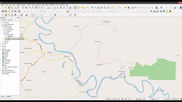 How to open various spatial data format in QGIS (.dwg, .gpx, .pdf, .json) смотреть онлайн