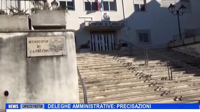 CAPACCIO PAESTUM DELEGHE AMMINISTRATIVE PRECISAZIONI смотреть онлайн
