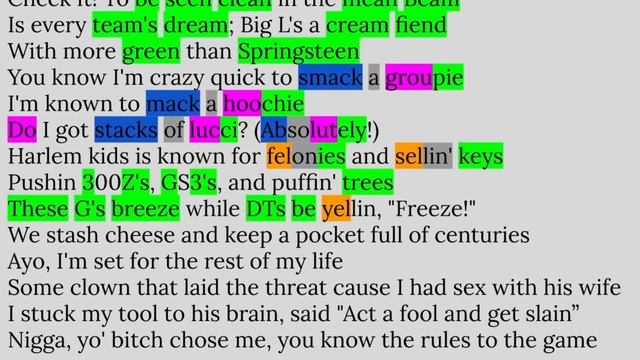 Big L, American Dream | Rhyme Scheme High смотреть онлайн