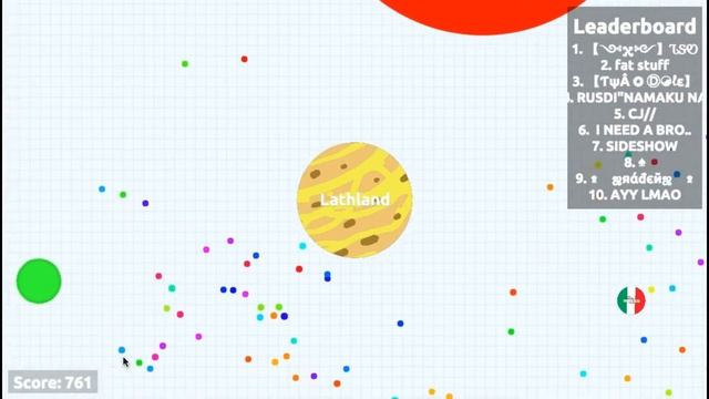 AGAR.IO- FEEDING FRIENDS смотреть онлайн