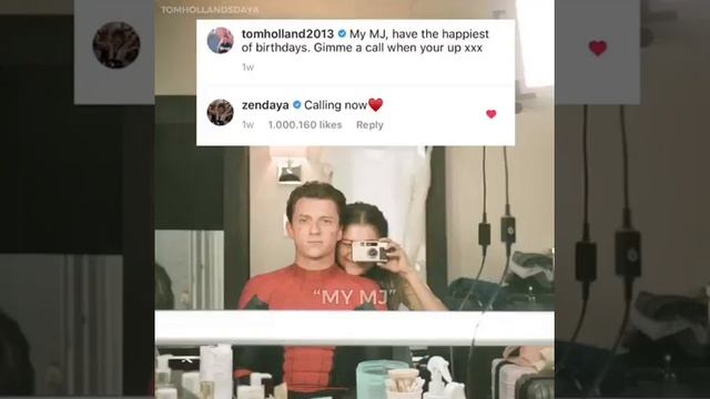 Spider man and MJ #zendaya #tomholland #viral #trending смотреть онлайн