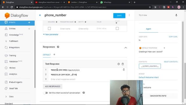 #2 Chatbot Tutorial _ Intents (DialogFlow) смотреть онлайн