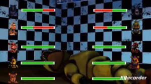 Фнаф4 vs Фнаф2 под музыку Гюрза