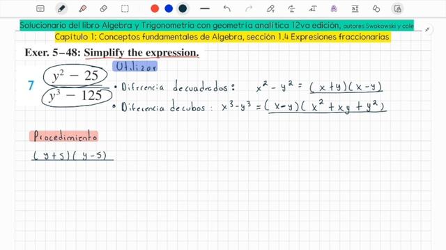 Ejercicio 7 resuelto sección 1.4 libro algebra y trigonometria con geometria analitica смотреть онлайн