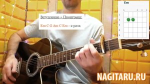 Гарик Сукачев - "НАПОИ МЕНЯ ВОДОЙ". Аккорды в Em, разбор песни под гитару