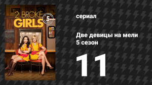 Две девицы на мели 5 сезон 11 серия «И девушки на стенде» (сериал, 2015)