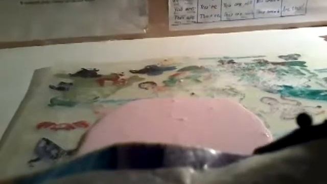 Делаю розовый слайм смотреть онлайн