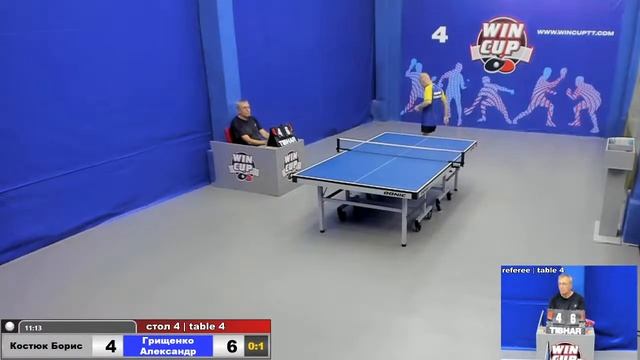 16:30 Костюк Борис 0-3 Грищенко Александр стол 4 ЮГ-3 18.06.2020 смотреть онлайн