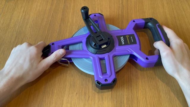 Рулетка геодезическая Ermenrich Reel SH100 | Ermenrich – видео распаковки смотреть онлайн