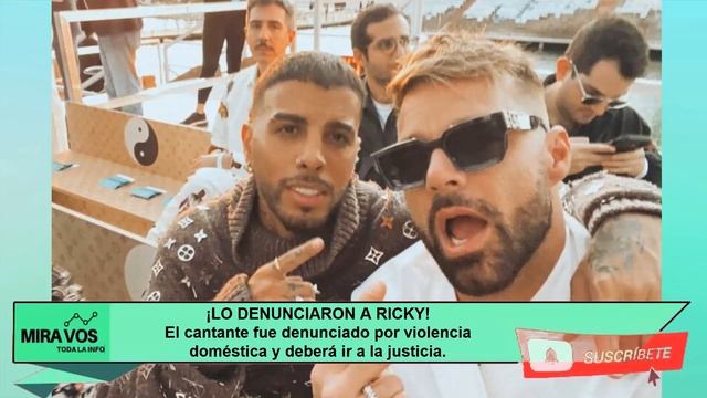 ¡ULTIMO MOMENTO! Ricky Martin fue denunciado por violencia domestica 😱 смотреть онлайн
