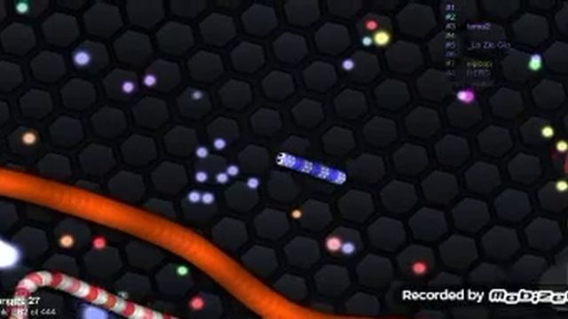 Играем в slither.io смотреть онлайн