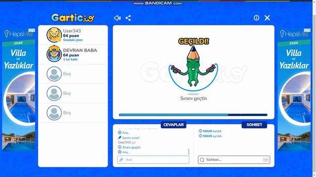 DAYIMLA BERABER GARTİC.İO ONLİNE OYNADIK ? смотреть онлайн