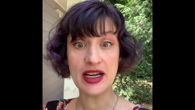 #retrobeauty manic panic deadly nightshade on natural ( not bleached ) brown and grey hair смотреть онлайн