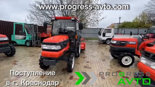 Поступление японских минитракторов / тракторов в г. Краснодар смотреть онлайн